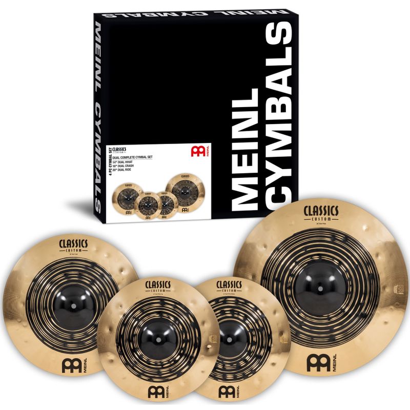 Meinl CCDU141620 Classics Custom Dual Set, 14,16,20