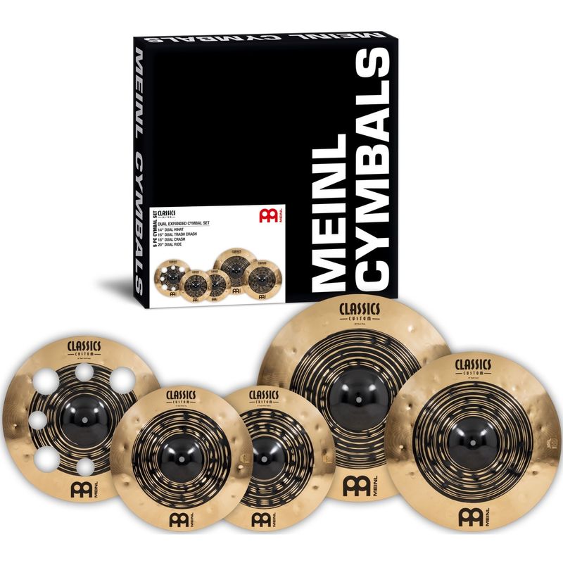 Meinl CCDU4680 Classics Custom Dual Set, 14,16,18,20