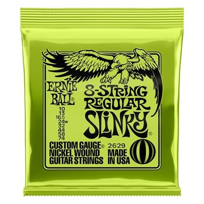 Ernie Ball 2629 8-String Regular Slinky elgitarrsträngar