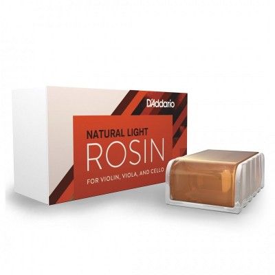 D'Addario DRGBK-VR200 Rosin Guard with Natural Light Rosin (VR200)