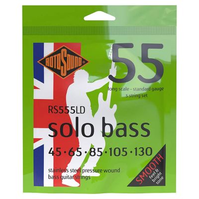 Rotosound RS555LD elbassträngar 45–130, standard