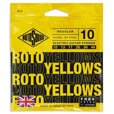 Rotosound R10 Roto Yellows