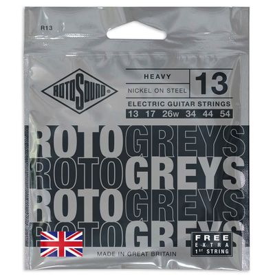 Rotosound R13 elgitarrsträngar, nickel 13–54, heavy