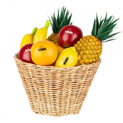 Nino Percussion NINOSET536 Fruktshakers, sortiment med 18 st