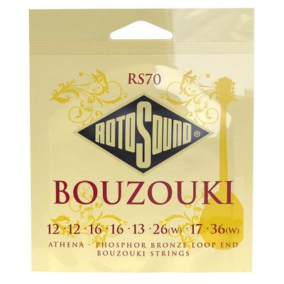 Rotosound RS70 bouzoukisträngar phosphor bronze