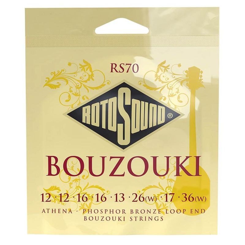 Rotosound RS70 bouzoukisträngar phosphor bronze