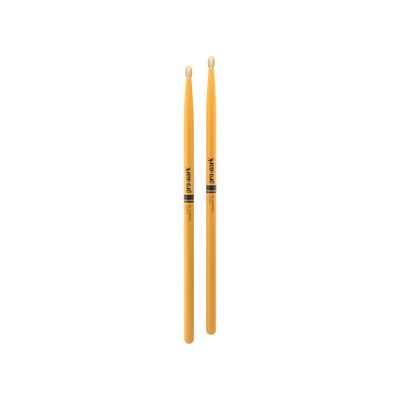 Promark TX5BW-YELLOW trumstockar Classic Painted Forward 5B, oval spets – gul