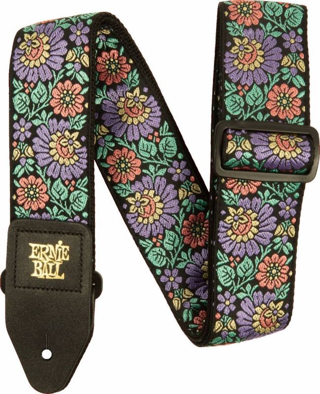Ernie Ball 5340 Evening Bloom, Jacquard axelband