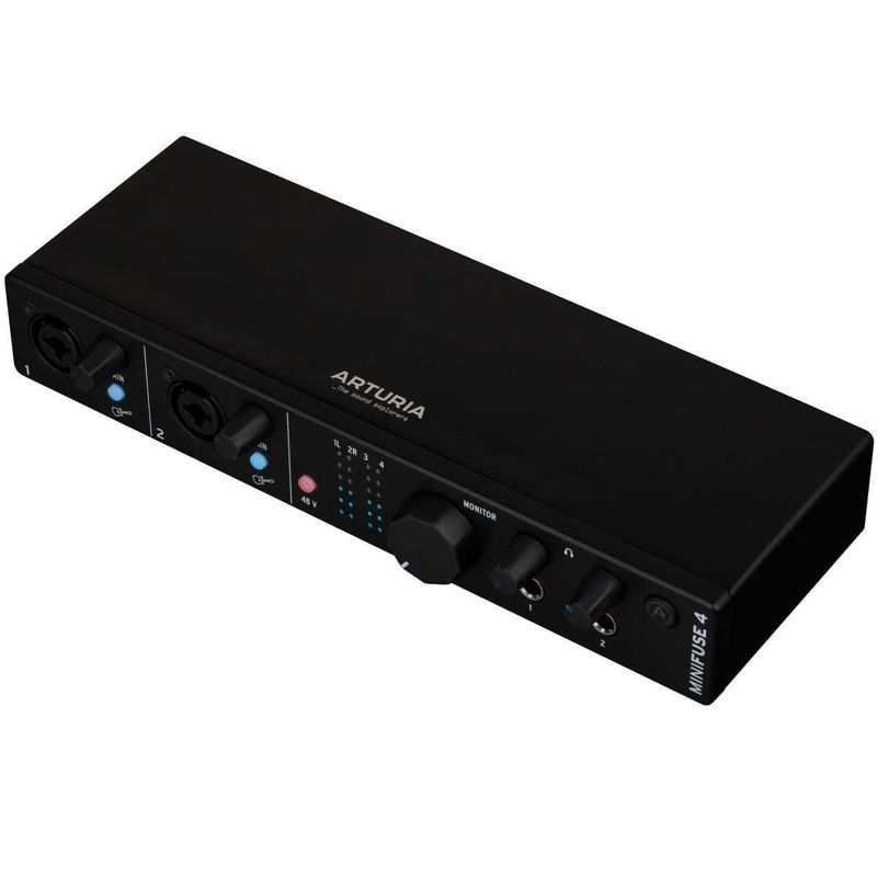 Arturia MiniFuse 4 ljudkort, svart
