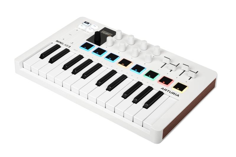 Arturia MiniLab 3 MIDI-keyboard, vit