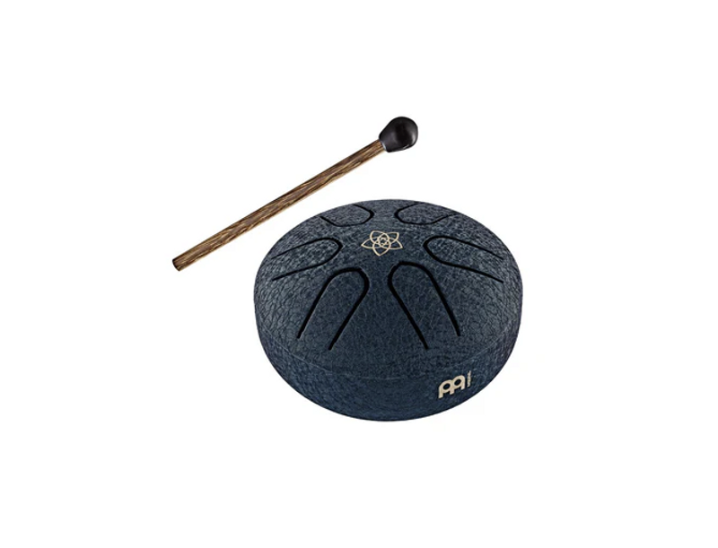 Meinl PSTD2NBVF Pocket Steel Tongue Drum, A Major, Navy Blue