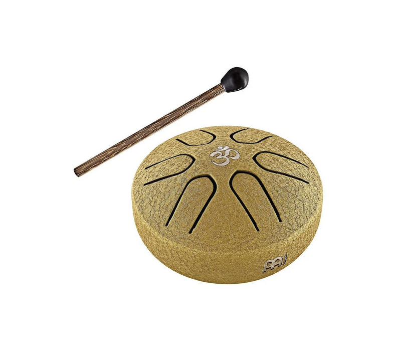 Meinl PSTD3GOM Pocket Steel Tongue Drum, A Major, Gold