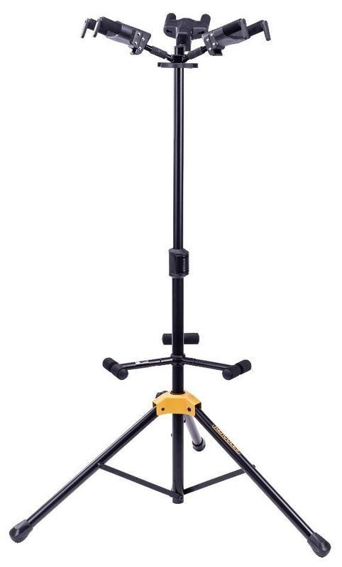 Hercules GS432B Plus gitarrstativ för 3 gitarrer