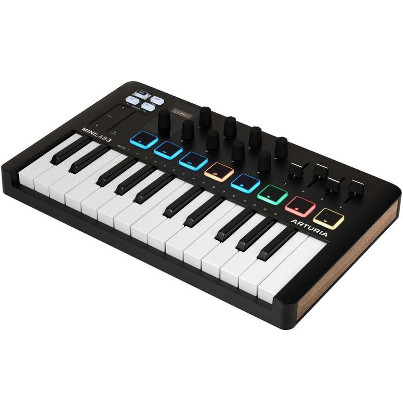 Arturia MiniLab 3 MIDI-keyboard, svart