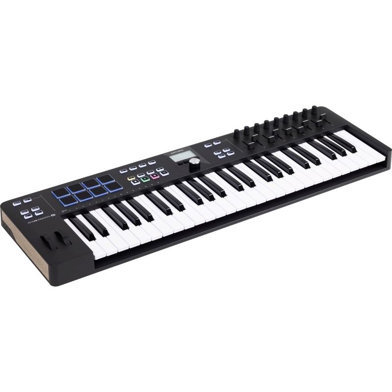 Arturia KeyLab Essential 49 mk3 MIDI-keyboard, svart