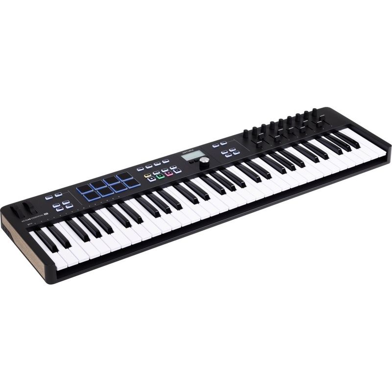 Arturia KeyLab Essential 61 mk3 MIDI-keyboard, svart