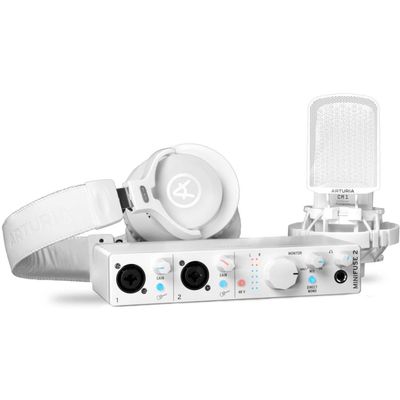 Arturia MiniFuse Recording Pack, vit