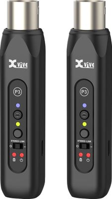 Xvive P3D Bluetooth-mottagare med XLR, stereopar
