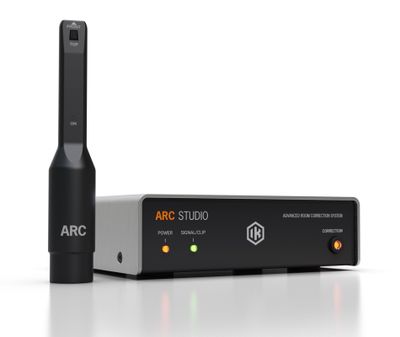 IK Multimedia ARC Studio rumskorrigering