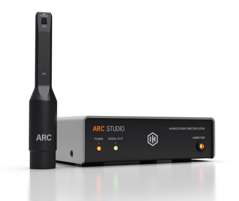 IK Multimedia ARC Studio rumskorrigering