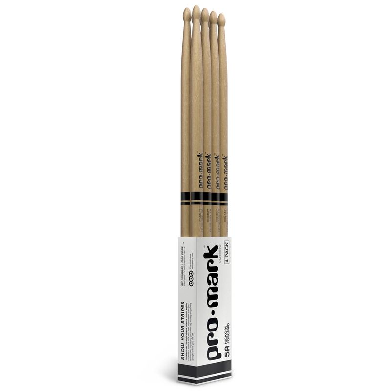 Promark TX5AW-4P trumstockar Classic Forward, 5A, 4-pack, oval spets