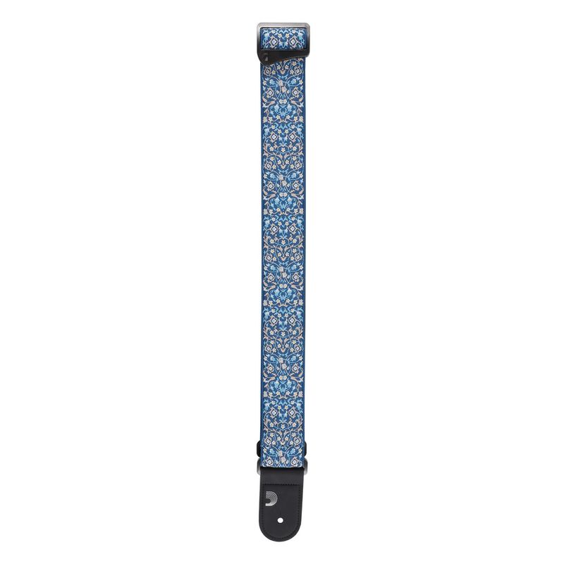 D'Addario 50RW08 Axelband Eco-Comfort Woven 50mm - Blue
