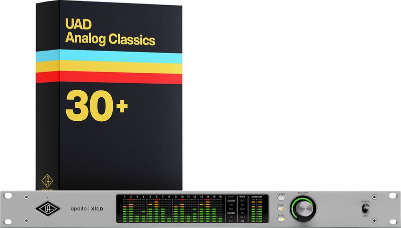 Universal Audio Apollo x16D with UAD Analog Classics