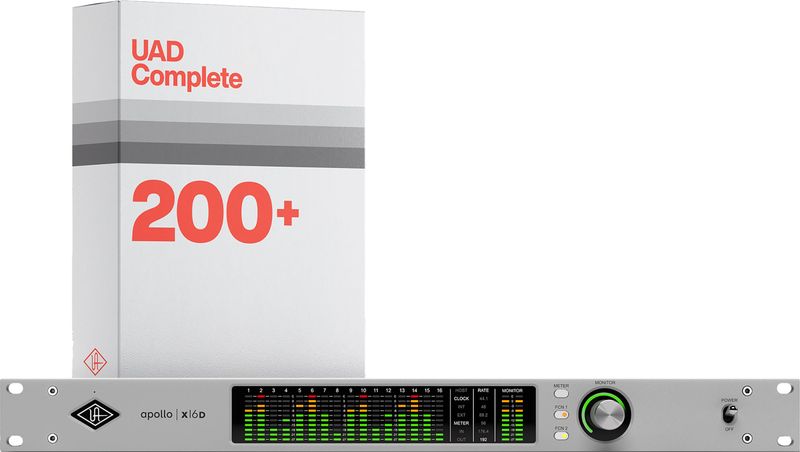 Universal Audio Apollo x16D with UAD Complete