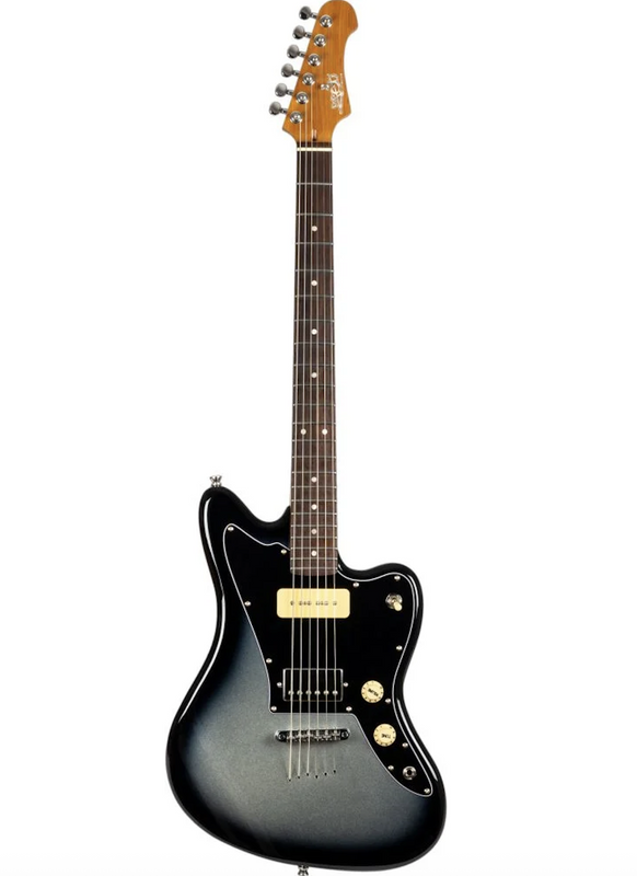 Jet Guitars JJ-350 Baritone Moonburst – bild 2