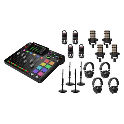 Röde RODE Rodecaster PRO II Podcasting bundle 4