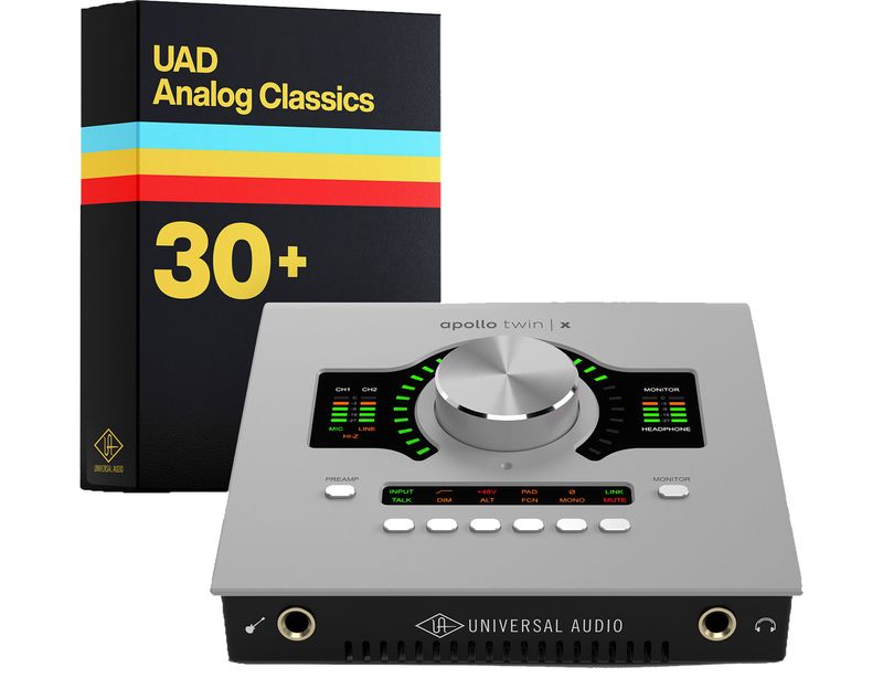 Universal Audio Apollo Twin X QUAD with UAD Analog Classics