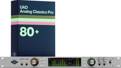 Universal Audio Apollo x8p with UAD Analog Classics Pro