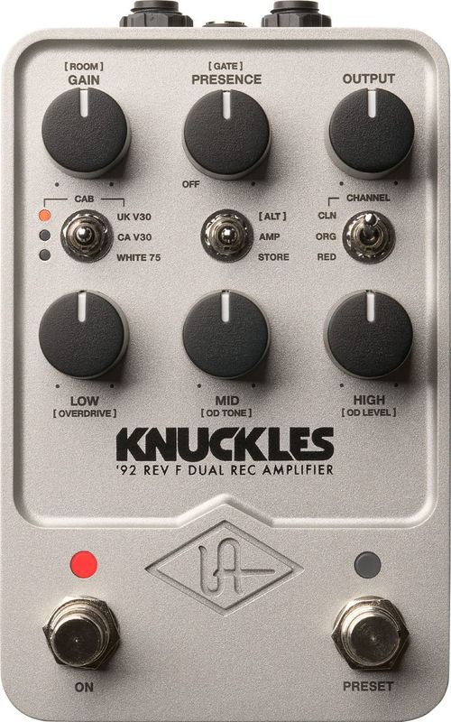 Universal Audio UAFX Knuckles '92 Rev F Dual Rec Amp