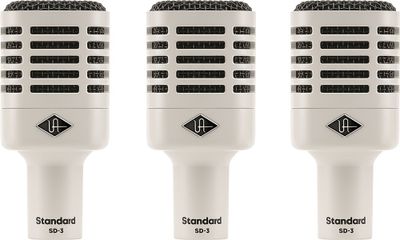 Universal Audio SD-3 dynamisk mikrofon, 3-pack