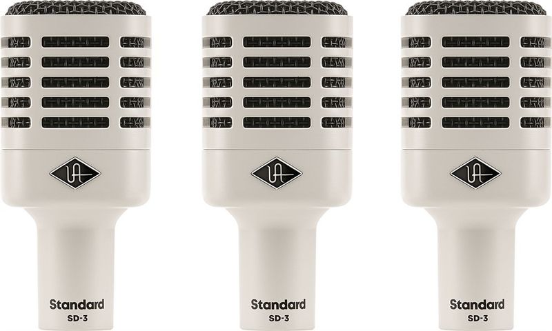 Universal Audio SD-3 dynamisk mikrofon, 3-pack