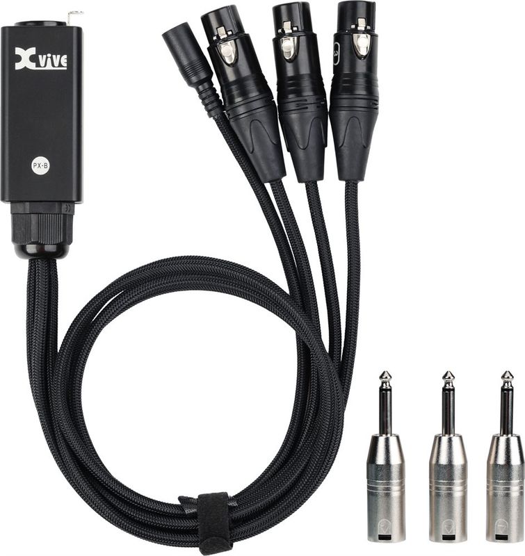 Xvive PX-B 3-kanals multikabel för PX