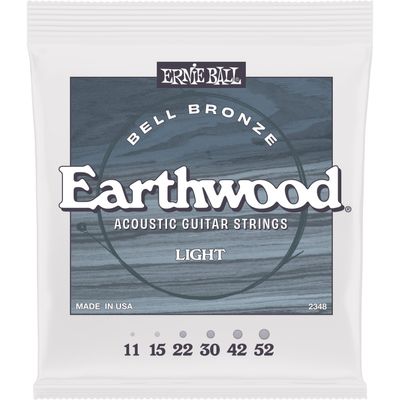 Ernie Ball 2348 Light Earthwood Bell Bronze akustiska gitarrsträngar