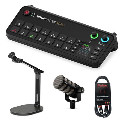 Röde RODECaster Video Bundle incl Mic-pack