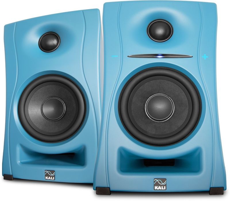 Kali Audio LP-UNF ultra nearfield-monitorer med Bluetooth, blå