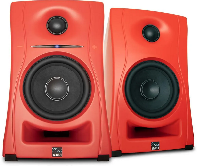 Kali Audio LP-UNF ultra nearfield-monitorer med Bluetooth, röd