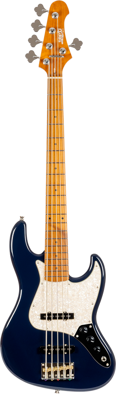 Jet Guitars JB-305 5-strängad Deep Blue – bild 2