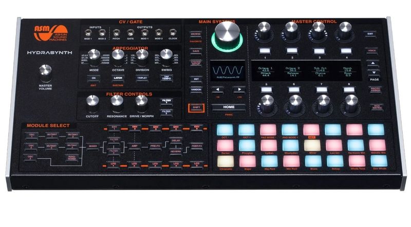 Ashun Sound Machines Hydrasynth Desktop synth