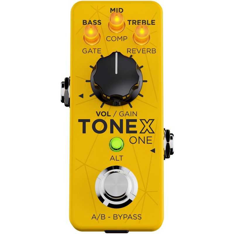 IK Multimedia TONEX One Brown Sound pedal, röd/gul