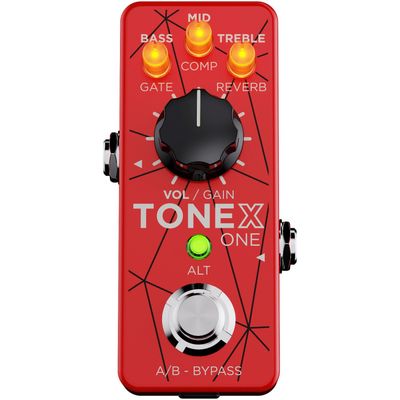 IK Multimedia TONEX One Brown Sound pedal, röd