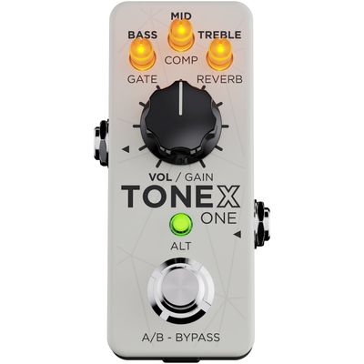 IK Multimedia TONEX One Brown Sound pedal, vit