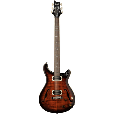 PRS SE Ed Sheeran Hollowbody Orange Tiger Smokeburst