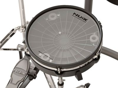 NUX DM-8 elektroniskt trumset med Remo-meshskinn och USB-ljudkort – bild 7