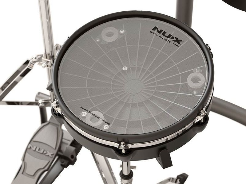 NUX DM-8 elektroniskt trumset med Remo-meshskinn och USB-ljudkort – bild 7