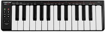 SE25 MIDI-keyboard, 25 minitangenter
