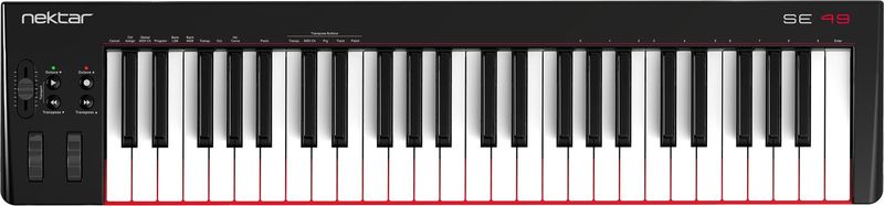 SE49 MIDI-keyboard, 49 tangenter